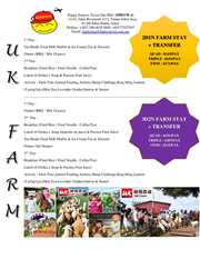 UK Farm Stay Package + Private Transfer